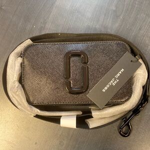 Marc Jacobs Snapshot Leather BLACK Bag